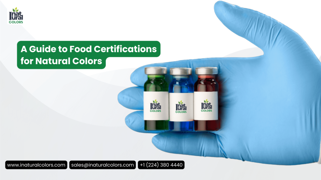 Food Certifications for Natural Colors