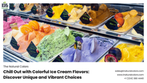 Colorful Ice Cream Flavors